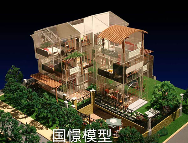 石门县建筑模型