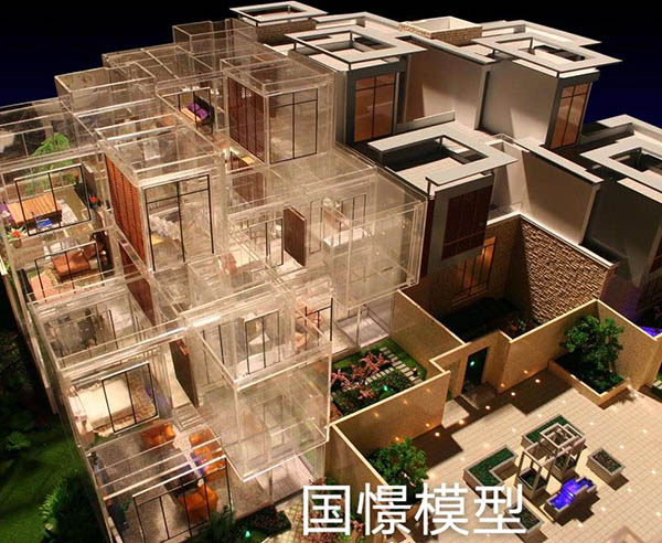 石门县建筑模型