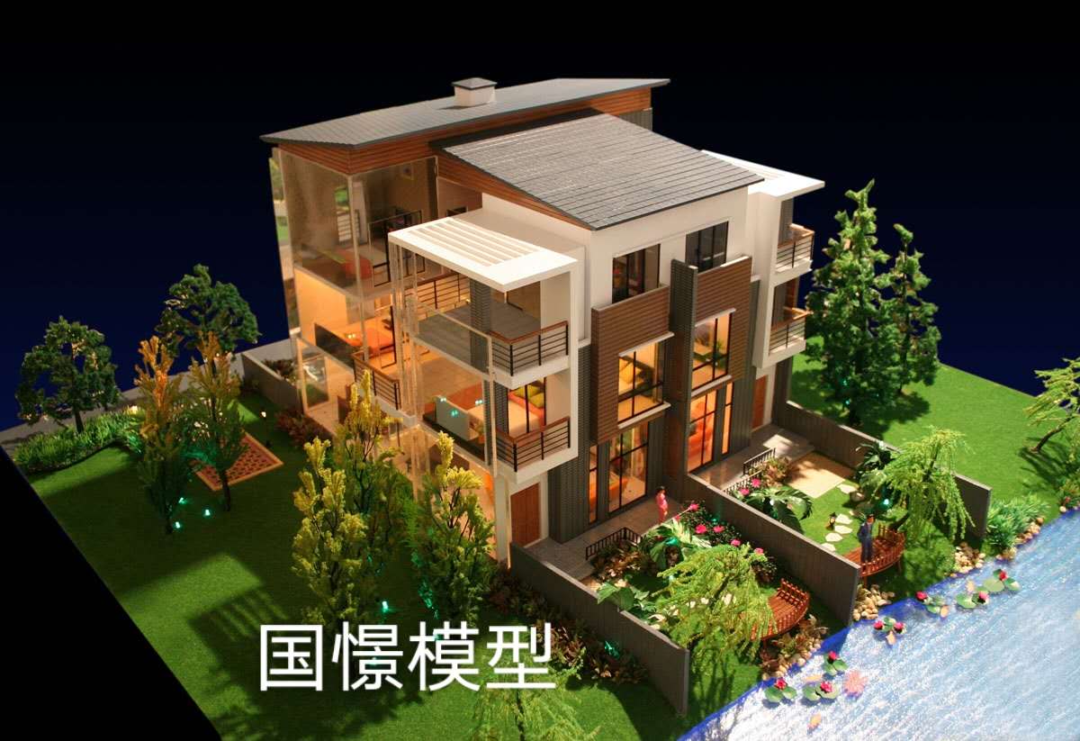 石门县建筑模型