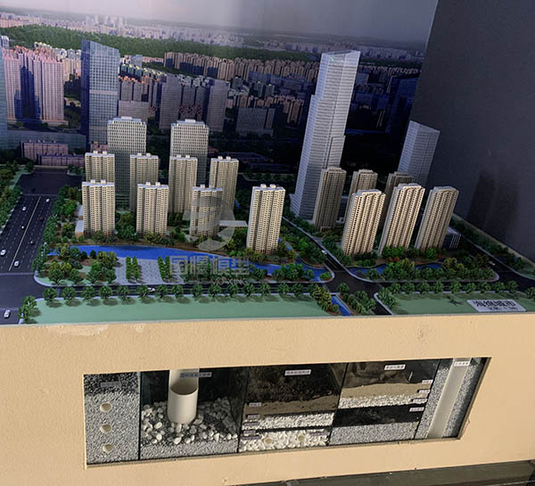 石门县建筑模型